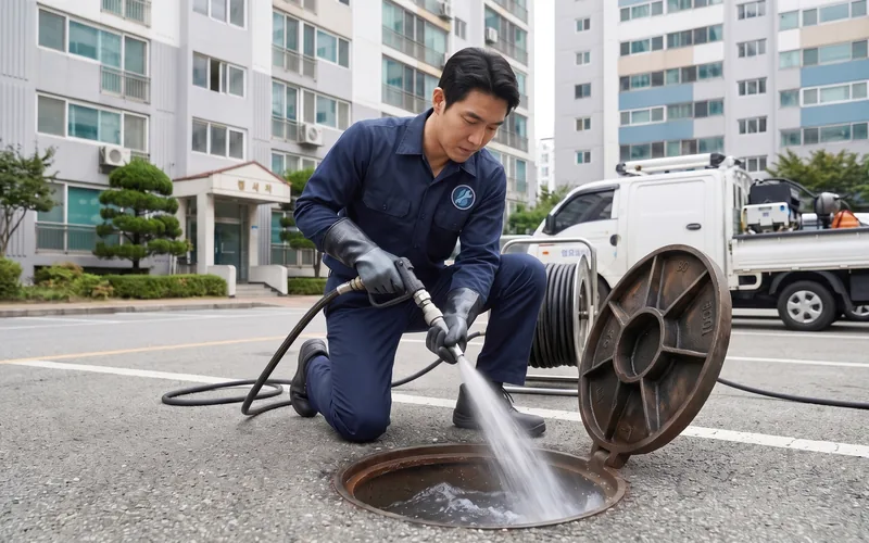 고압 세척 장비